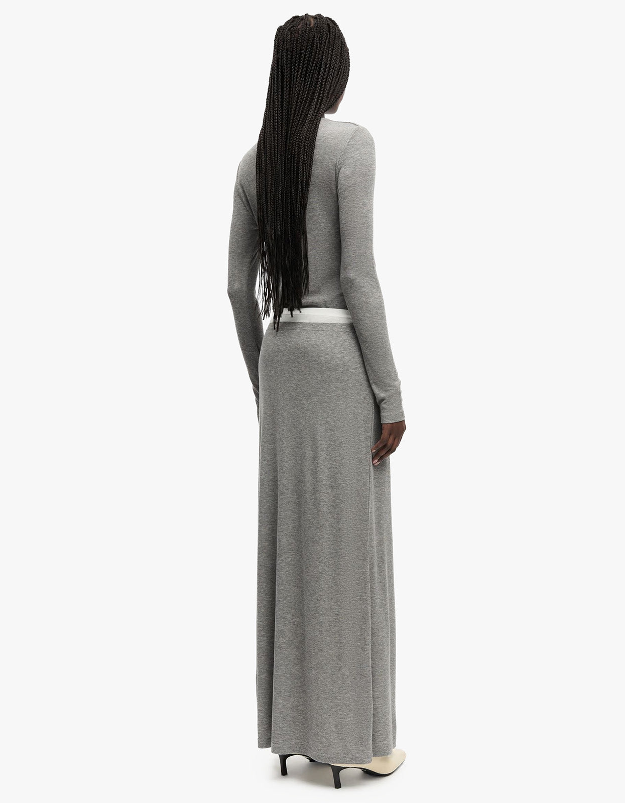 Sadou Skirt 15886 - Mid Grey Mel.