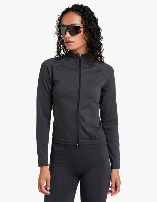 Sairis Zip Blouse 15906 - Off Black