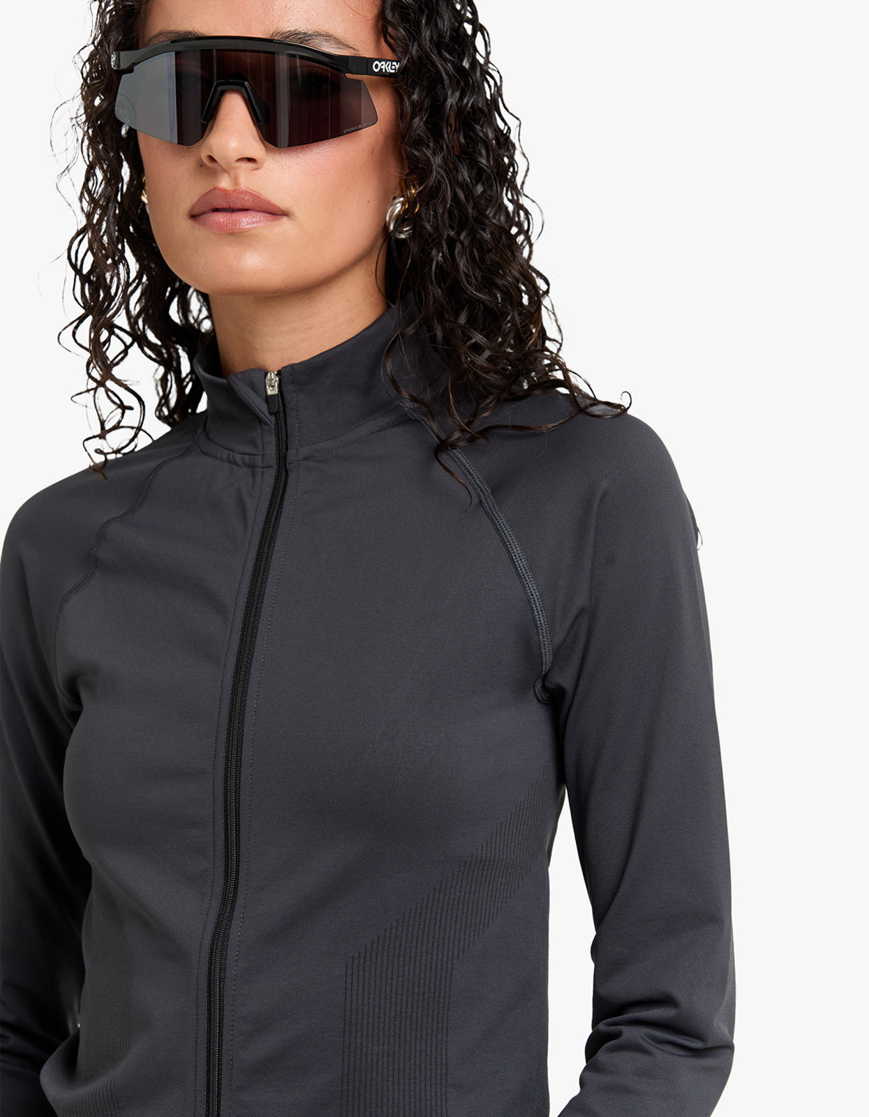 Sairis Zip Blouse 15906 - Off Black