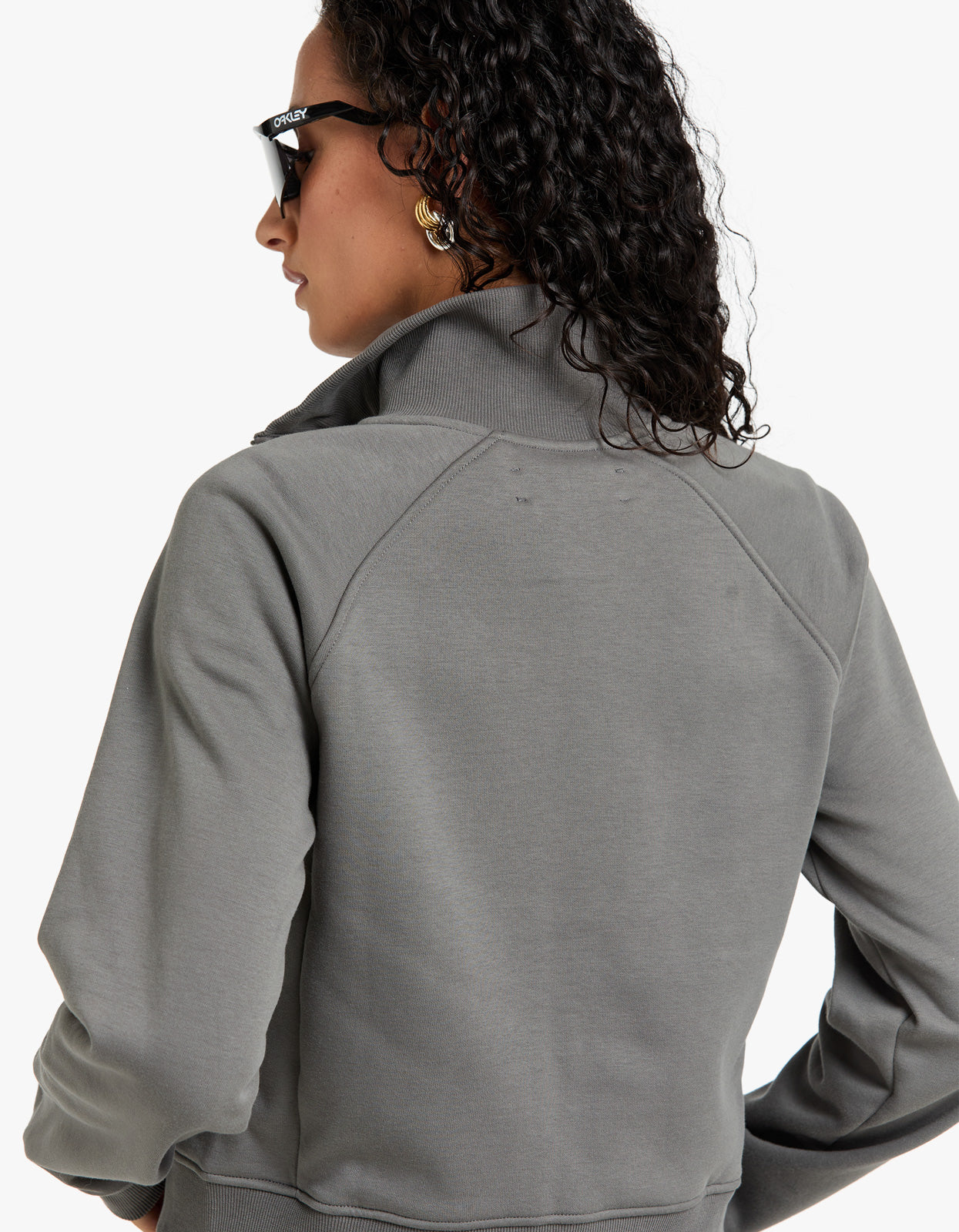 Samsøe Samsøe - Sakira Zip Sweat 15905 - Gunmetal | Superette