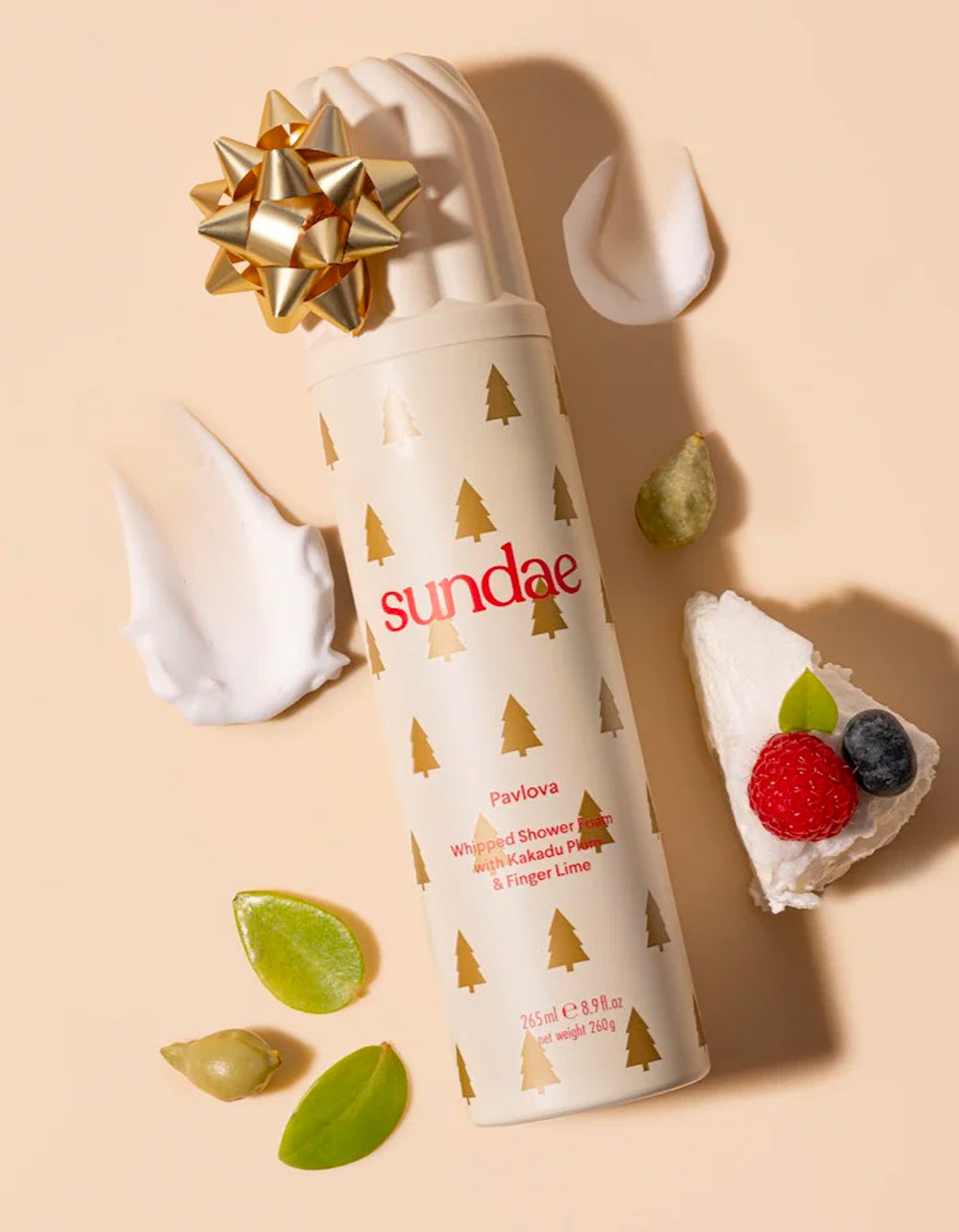 Whipped Shower Foam 265Ml Pavlova - Gold