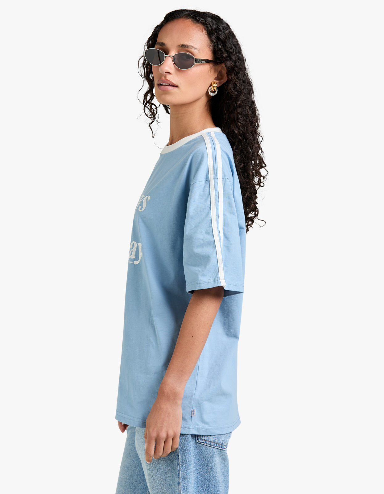 Always On Holiday T-Shirt - Dusk Blue – Superette