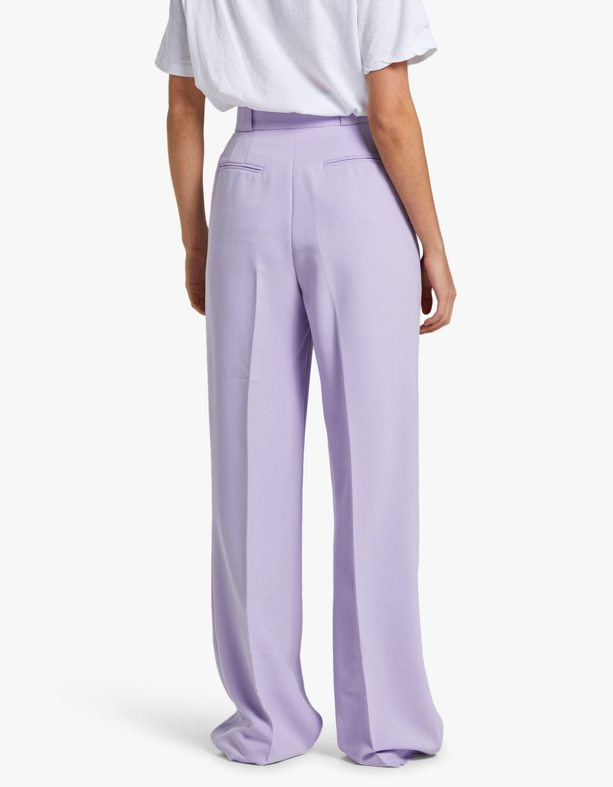 Brenna Lavender Floral Print Pant - ShopperBoard