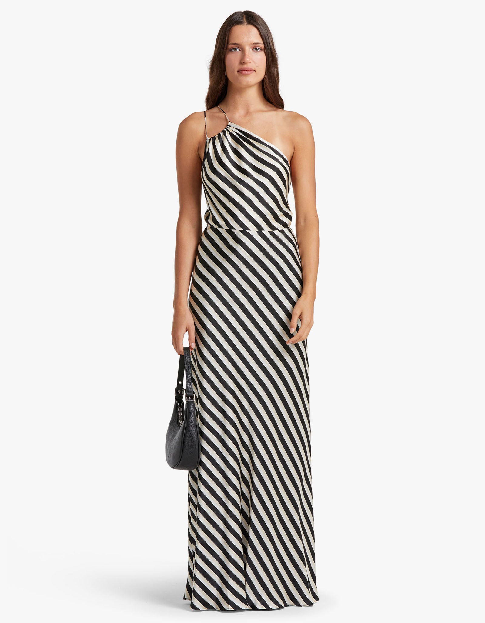 Shona joy black and white outlet dress