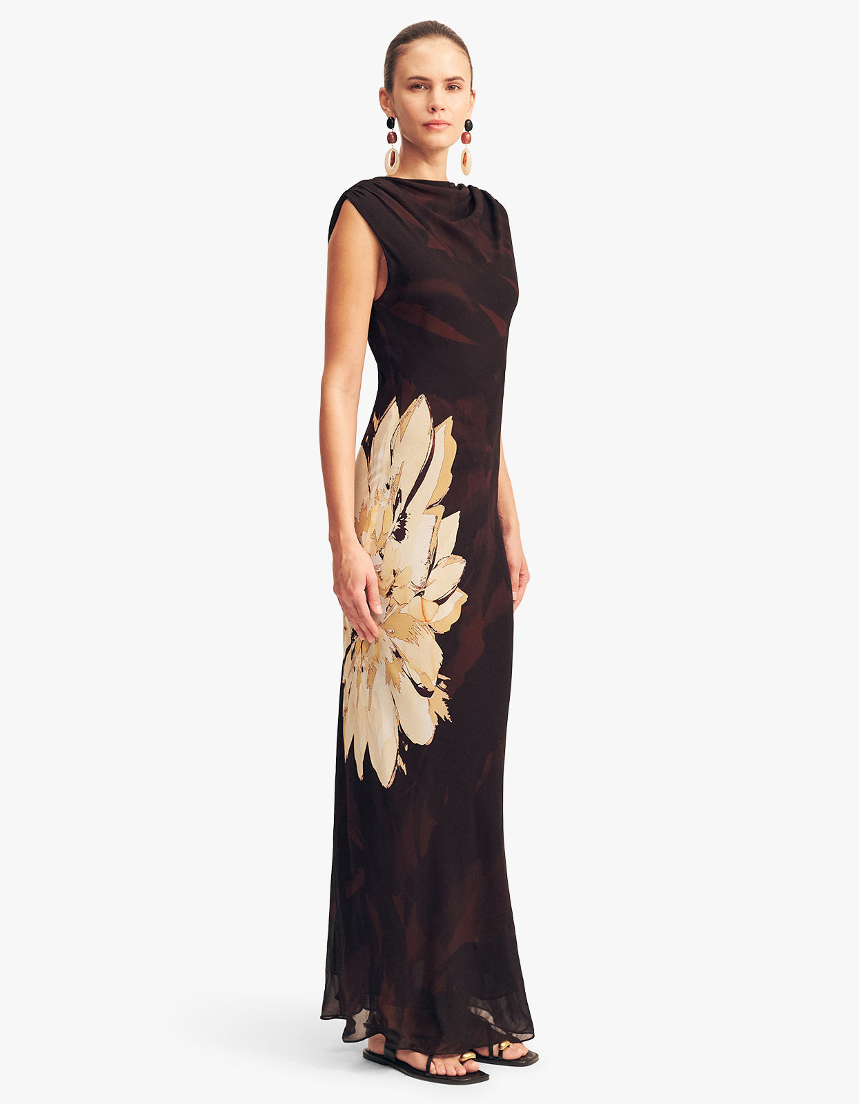 Cazador Maxi Dress - Natura Floral