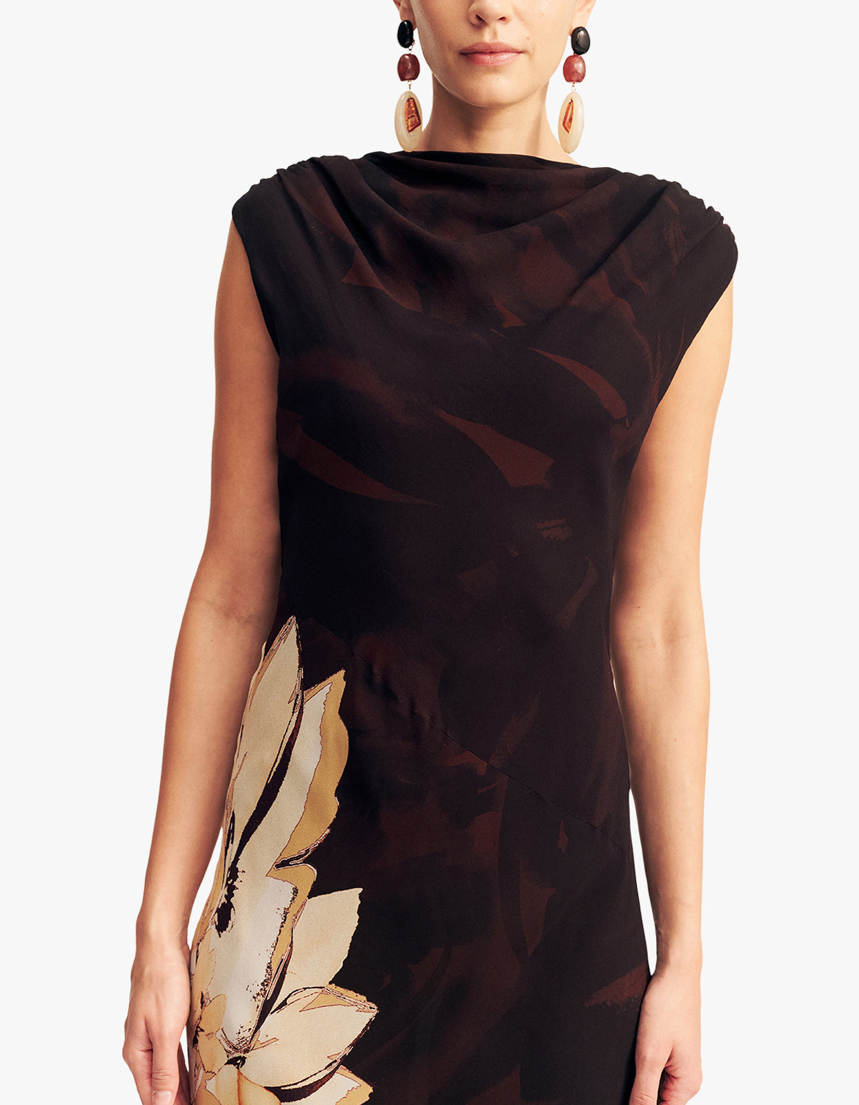 Cazador Maxi Dress - Natura Floral