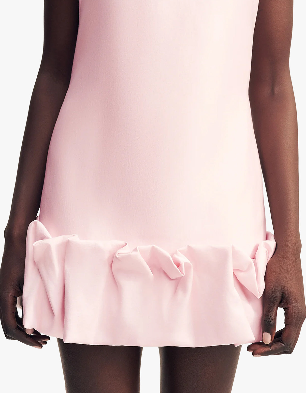 Otis Bubble Hem Mini Dress - Fairyfloss