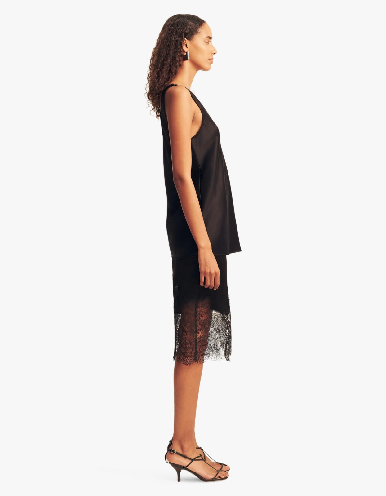 Savanna Scoop Neck Top - Black