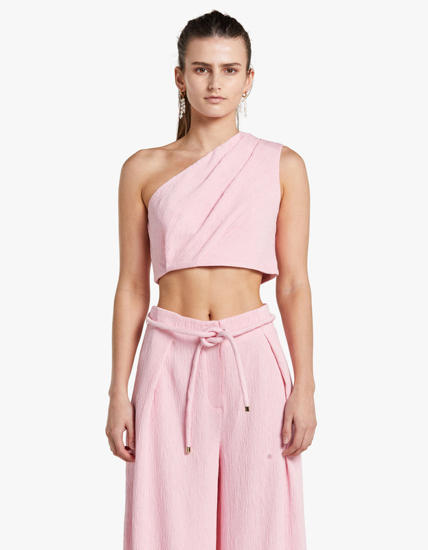 ERYN LINEN PANTS IN PINK