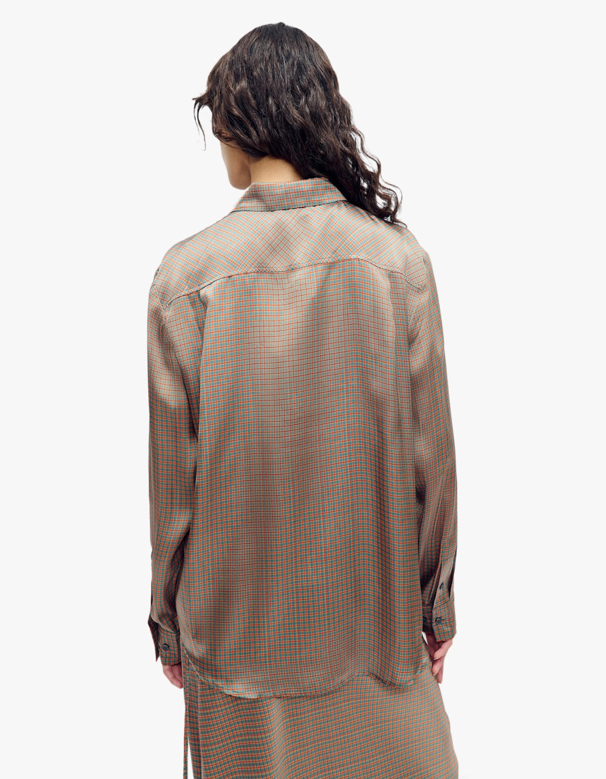 Boyfriend Shirt - Micro Plaid