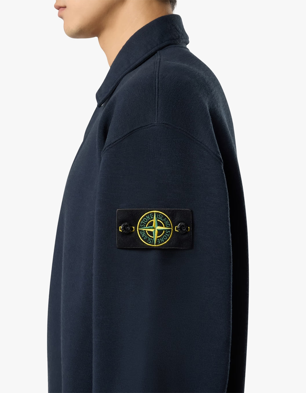 6100054 L/S Polo - Navy Blue