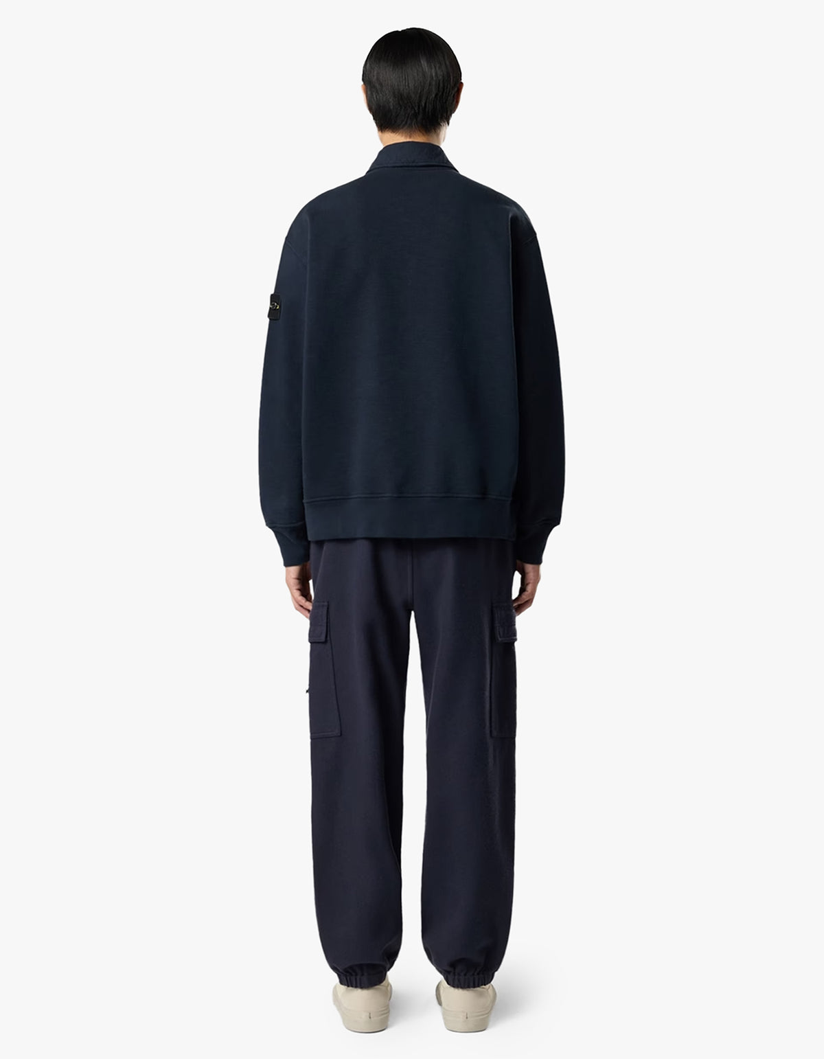 6100054 L/S Polo - Navy Blue