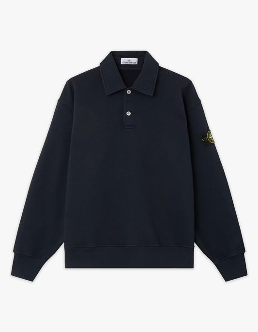 6100054 L/S Polo - Navy Blue