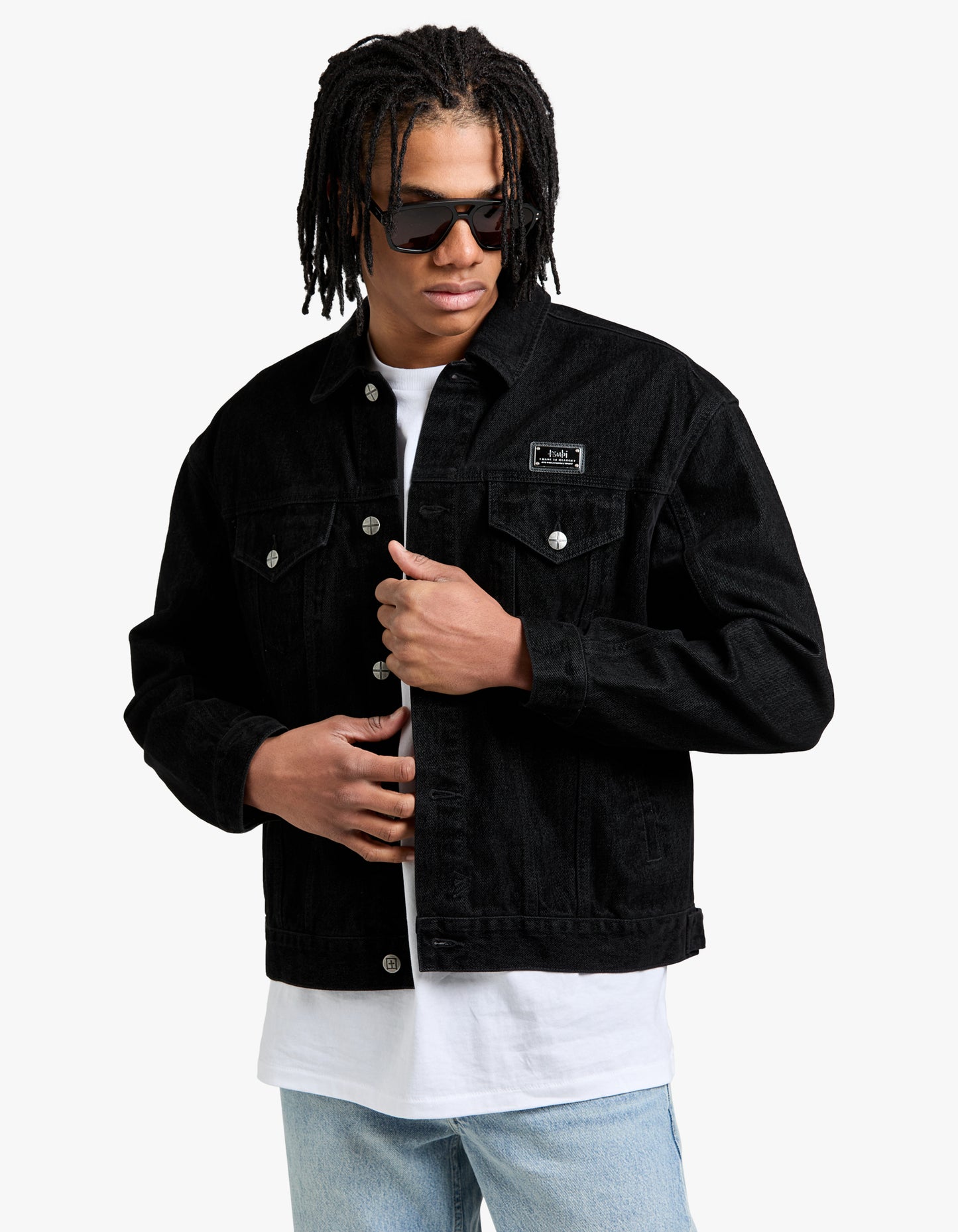 Oh G Jacket - Flocked Black