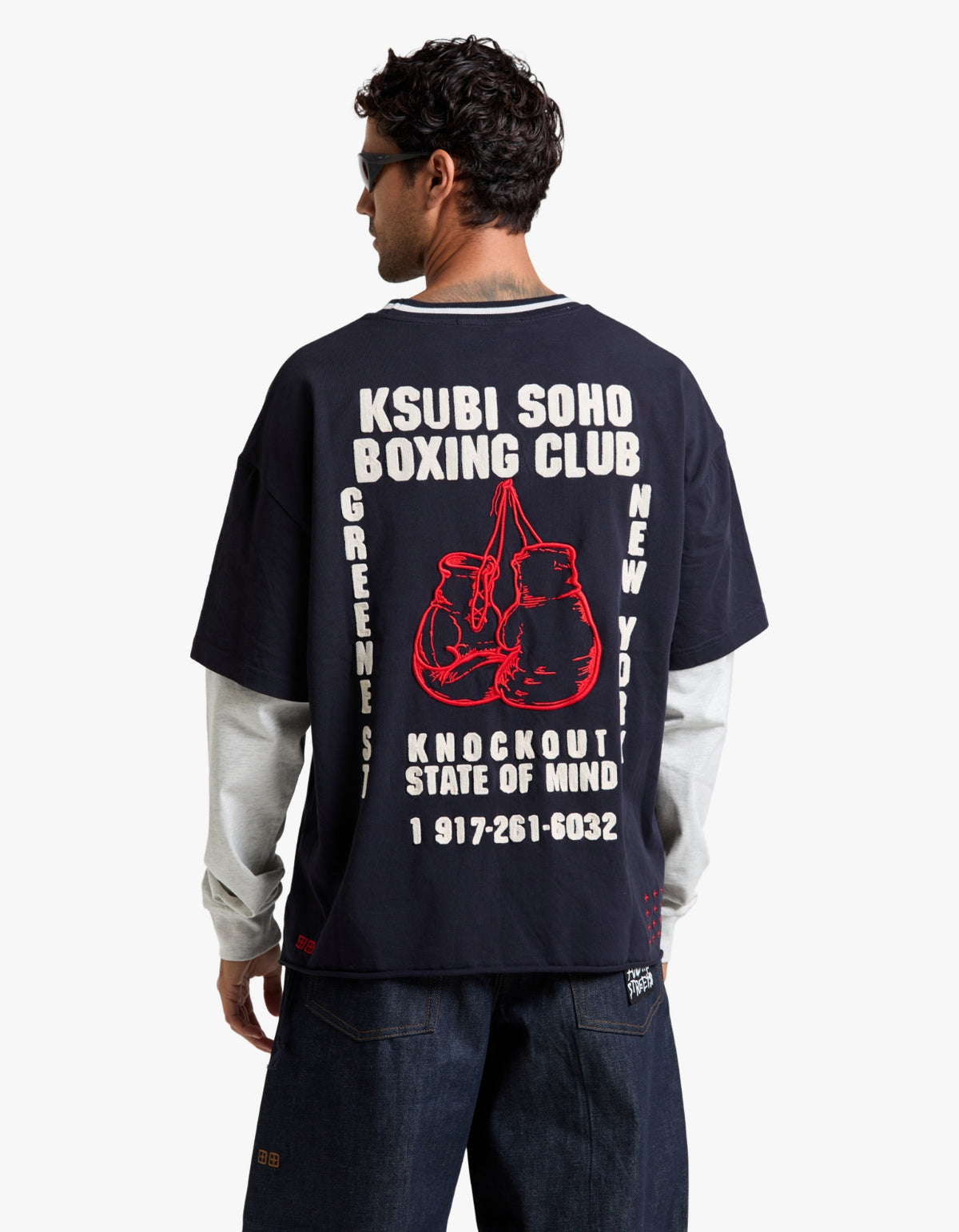 Club Ekcess Layered L/S Tee - Deep