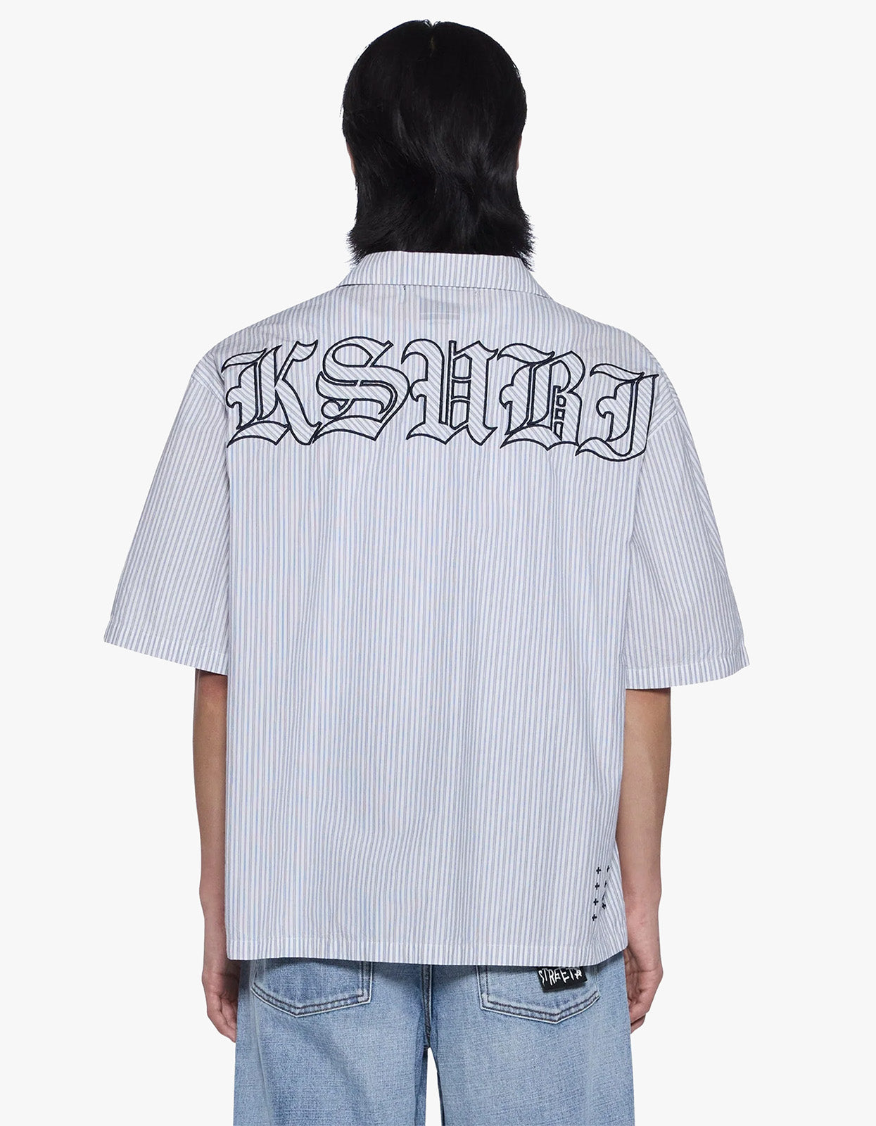 Diner S/S Shirt - Blue Stripe