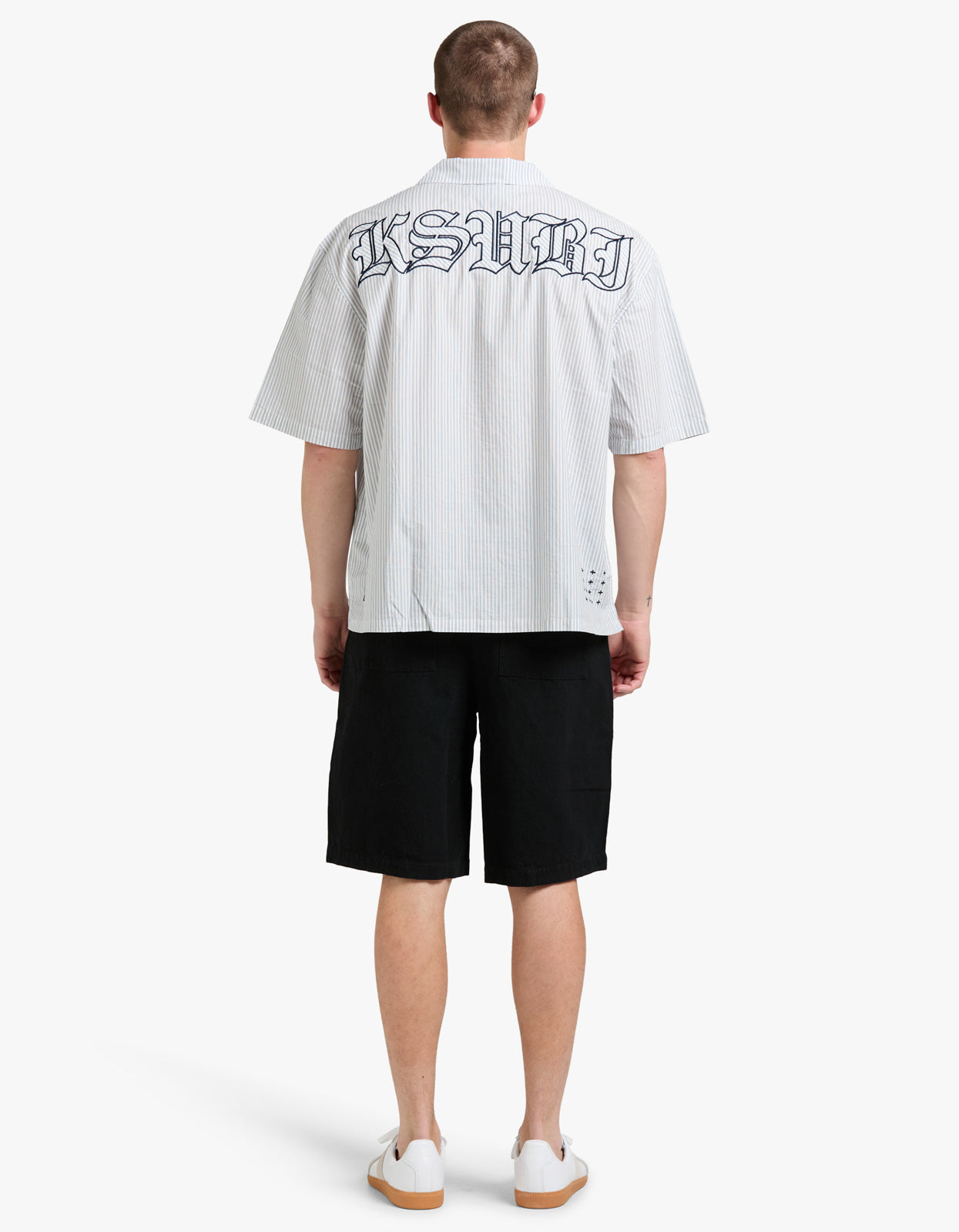 Diner S/S Shirt - Blue Stripe