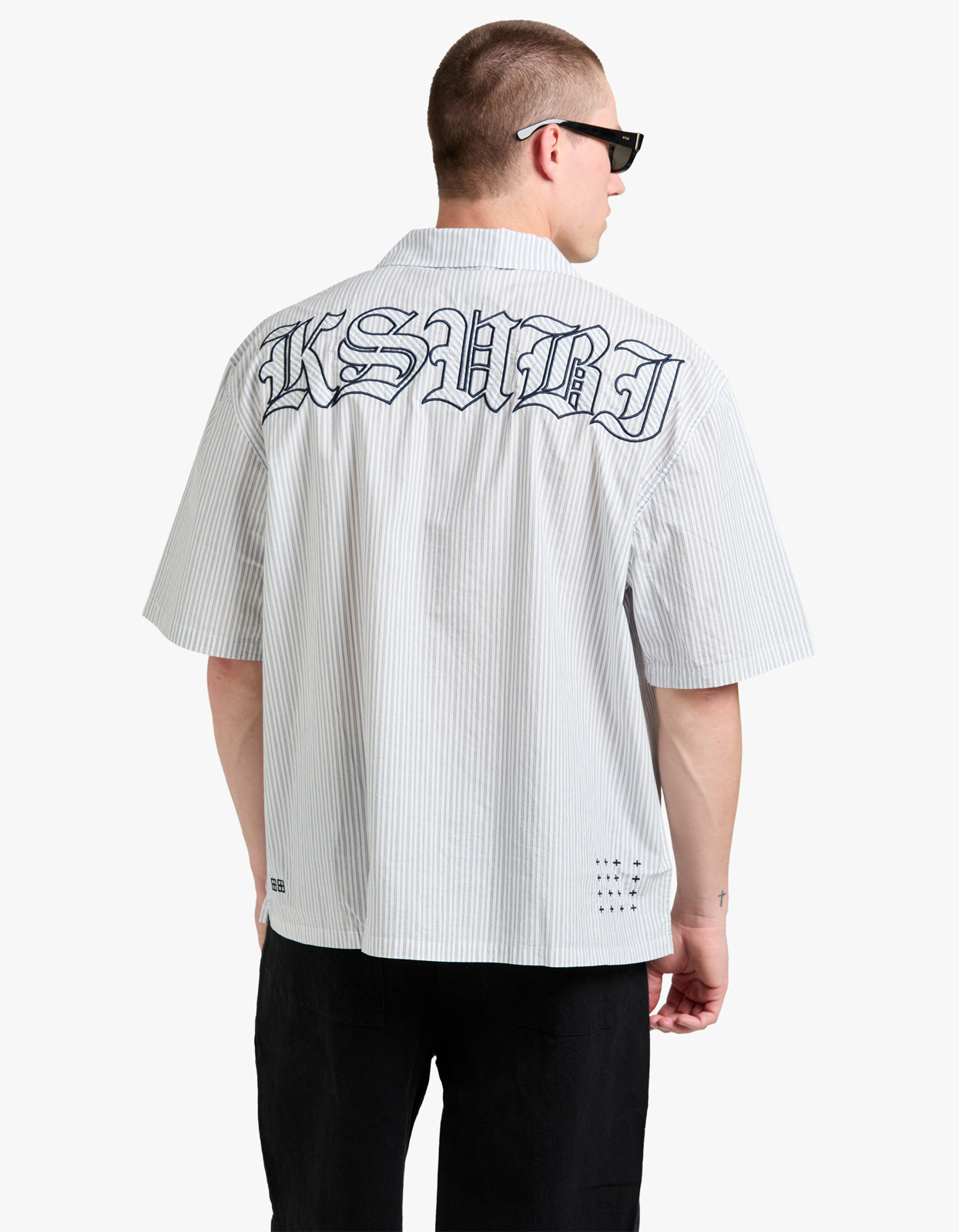 Diner S/S Shirt - Blue Stripe