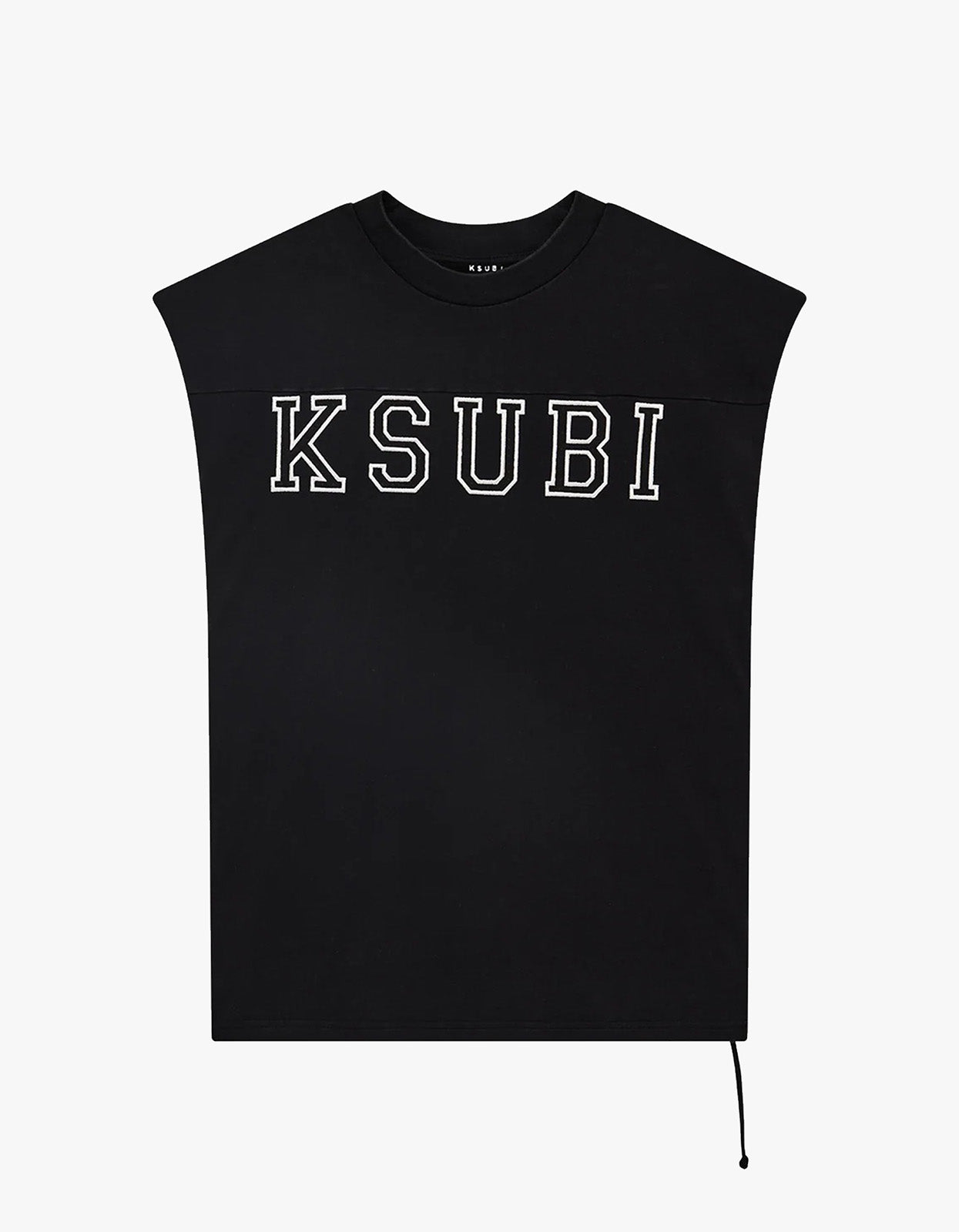 Touchdown Ekcess Cut Off Tank - Jet Black