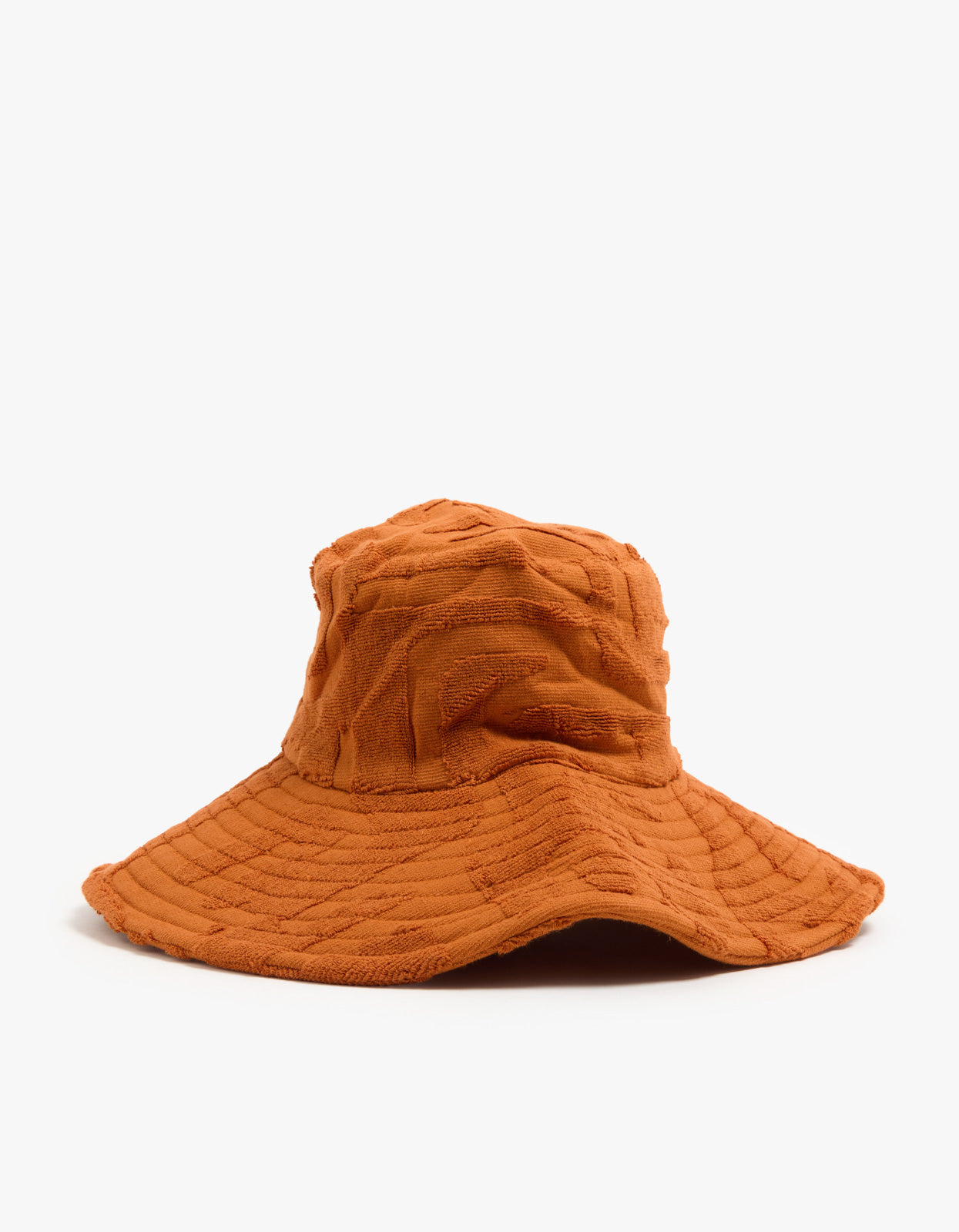 Towelling Sun Hat - Kin Clay
