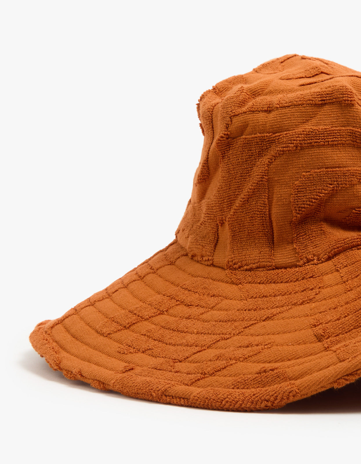 Towelling Sun Hat - Kin Clay