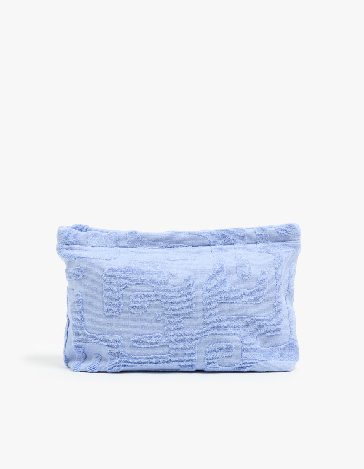 Towelling Pouch - Kin Cornflower