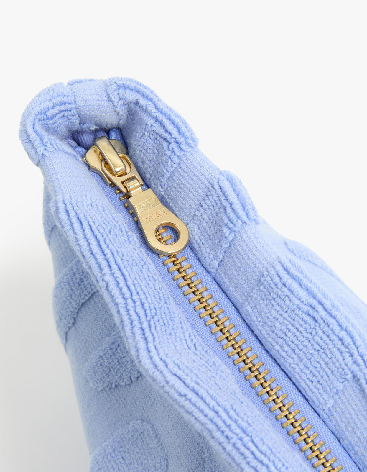 Towelling Pouch - Kin Cornflower