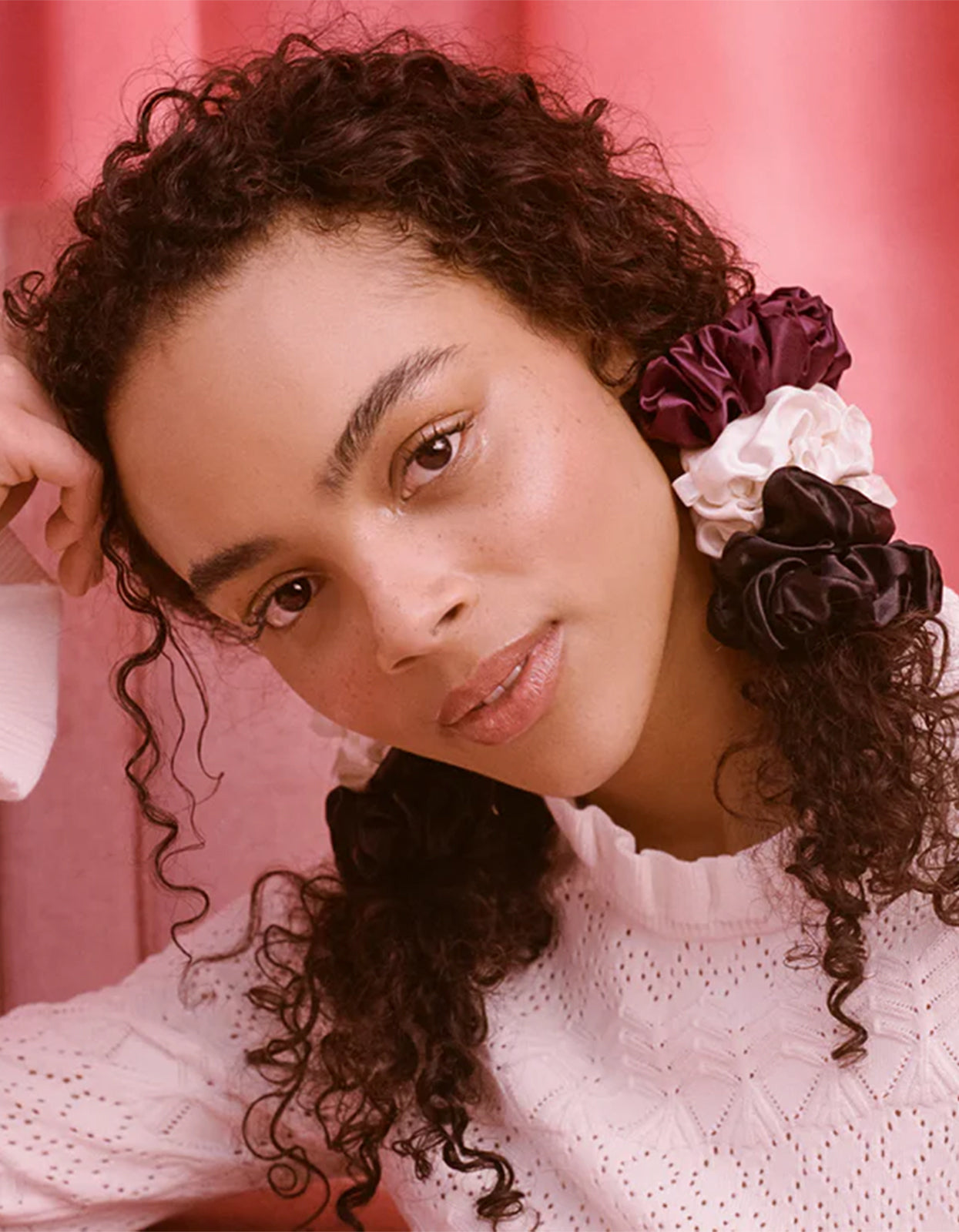 Cracker Large Scrunchie Set - Sugar Plum