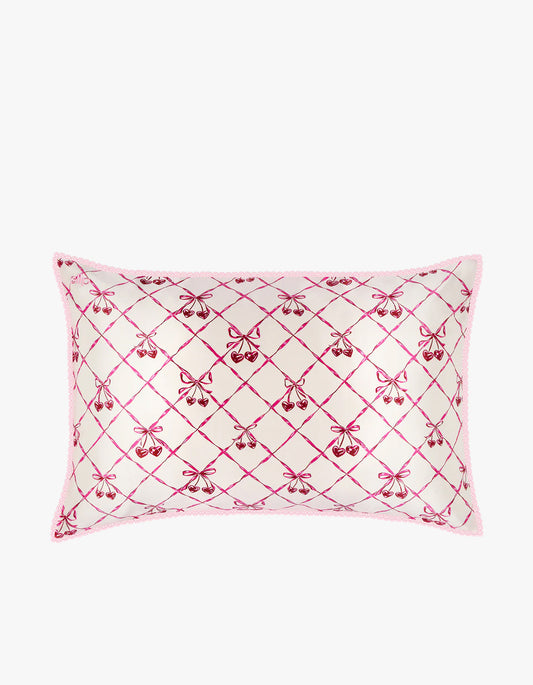 Silk Pillowcase - Sweet Cherry