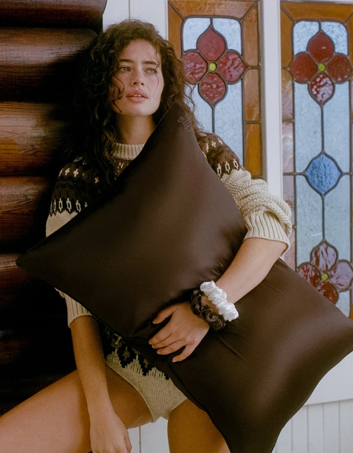 Queen Pillowcase - Chocolate