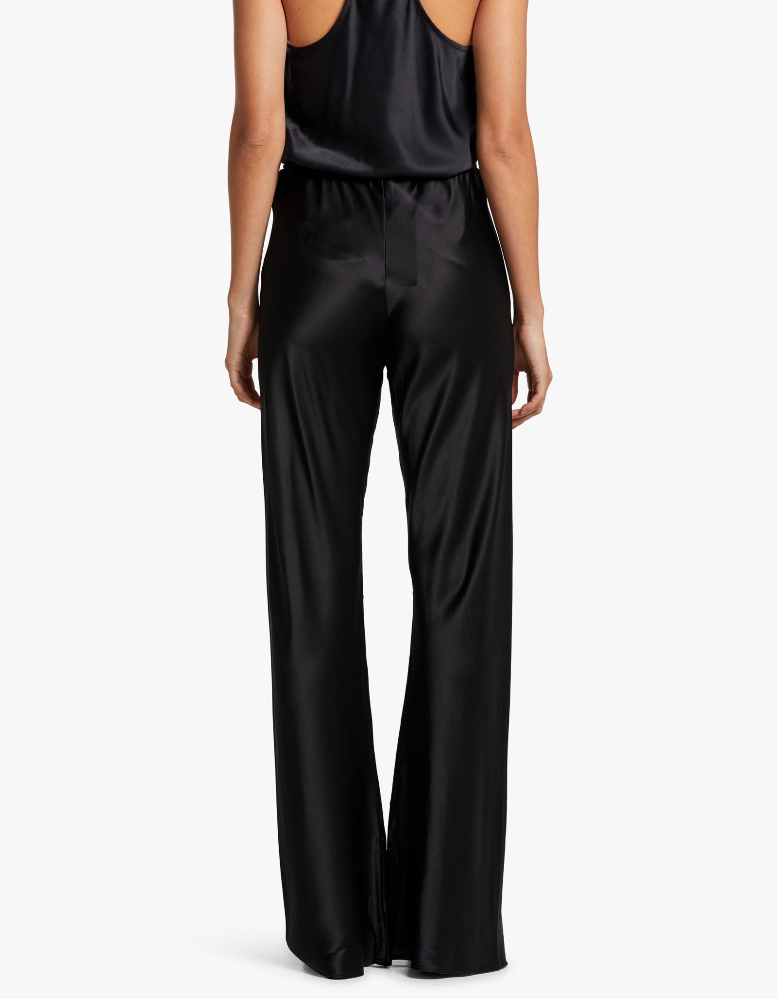 AK MC black wool & silk evening trousers - Alexander Kraft Monte Carlo