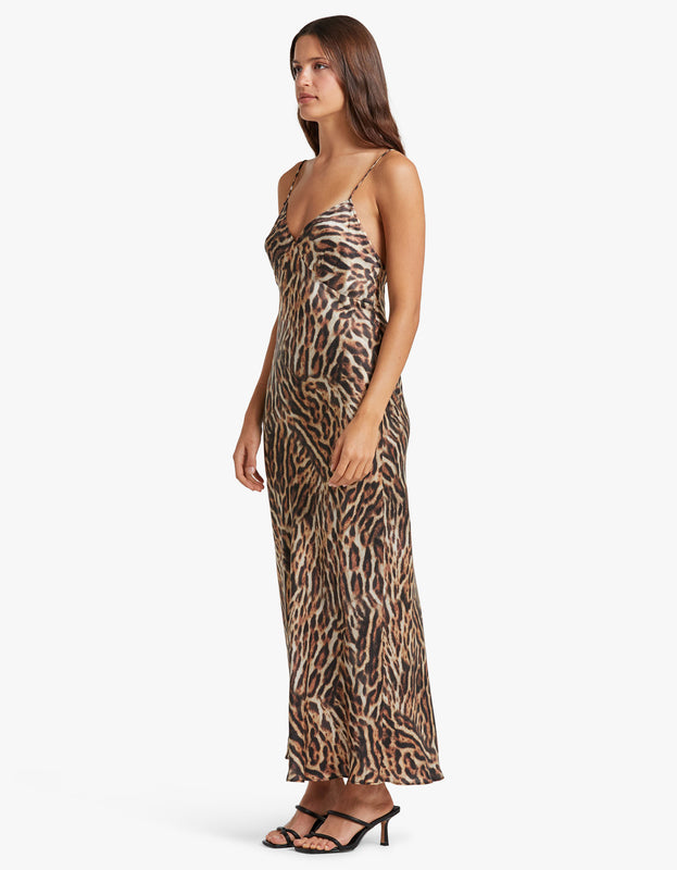 Deco Ruched Dress Black