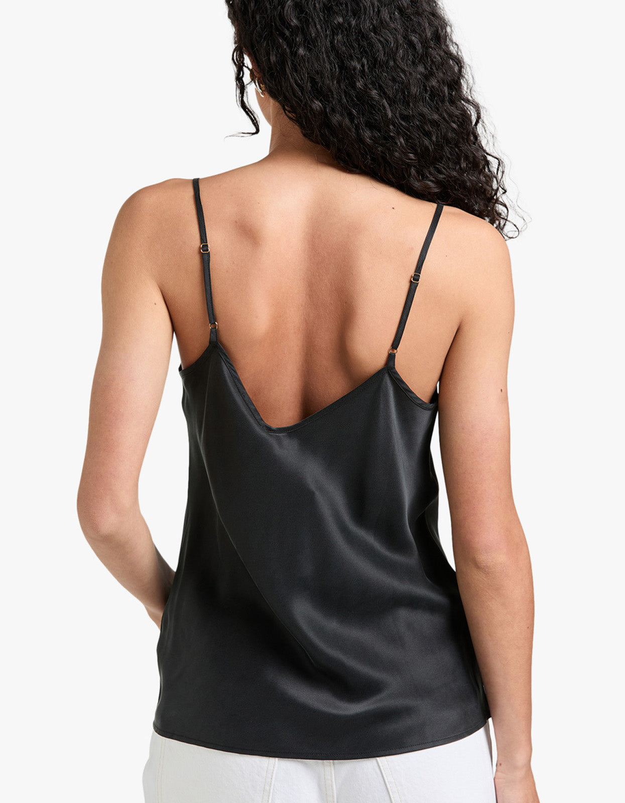 Bias Cut Cami - Black