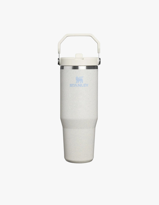 The Iceflow Flip Straw 2.0 Tumbler 30Oz - Pale Stone Speckle