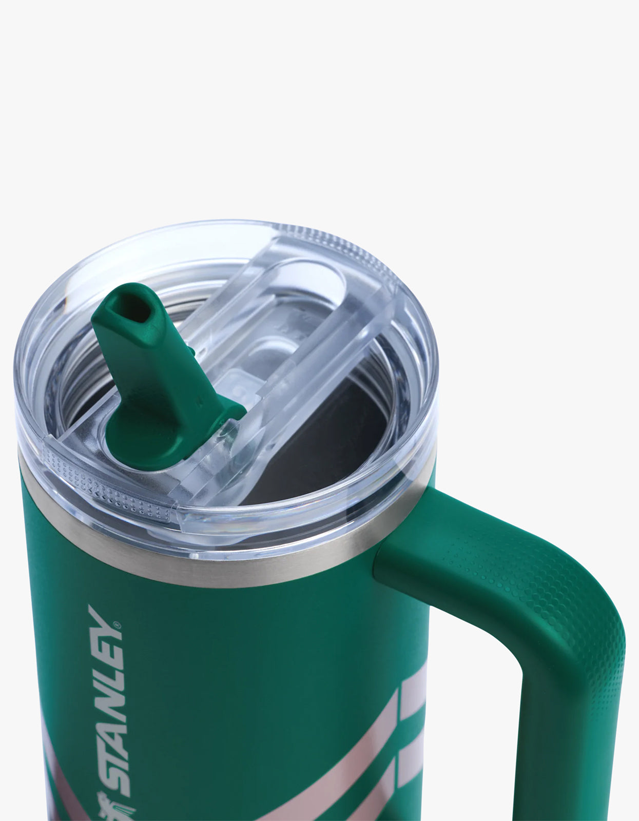 The Quencher Protour Flip Straw 890ml / 30oz - Emerald Chevron