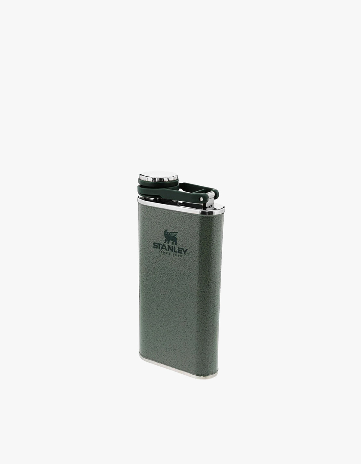 Classic Easy Fill Wide Mouth Flask 8Oz - Hammertone Green