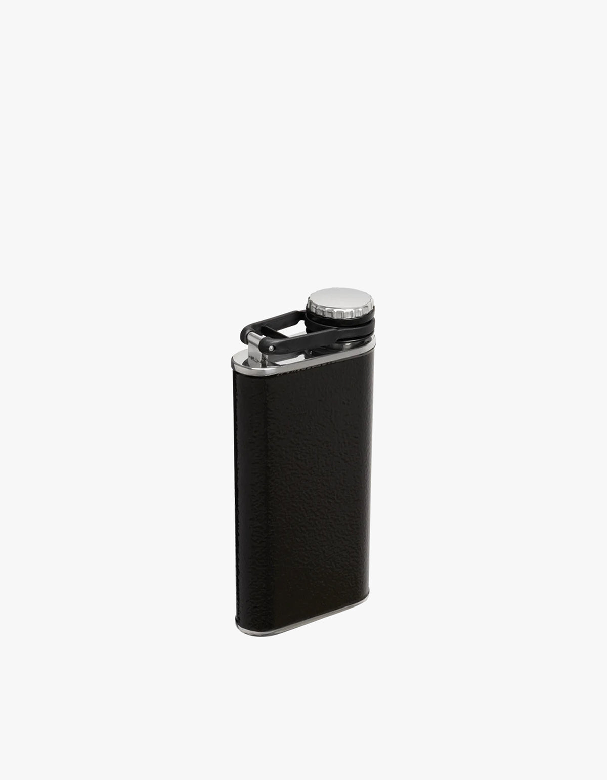 Classic Easy Fill Wide Mouth Flask 8Oz - Hammertone Black