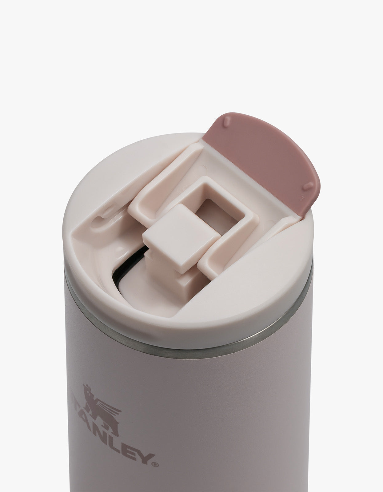 The Transit Fliptop Mug 16oz - Rose Quartz