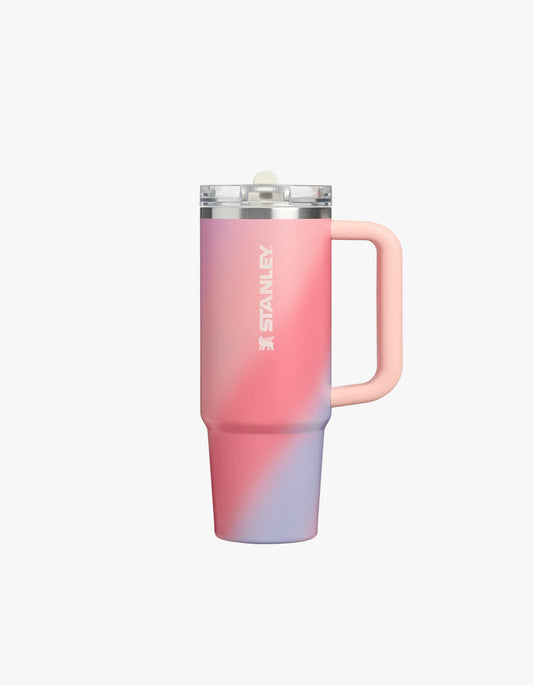 The Quencher Protour Flip Straw 890Ml / 30Oz - Sunset Spiral