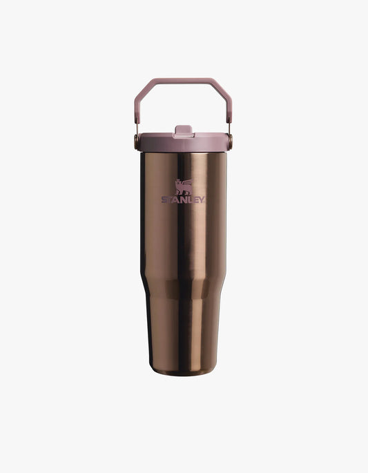 Iceflow Flip Straw Tumbler 890ml/30oz - Polished Rose Gold
