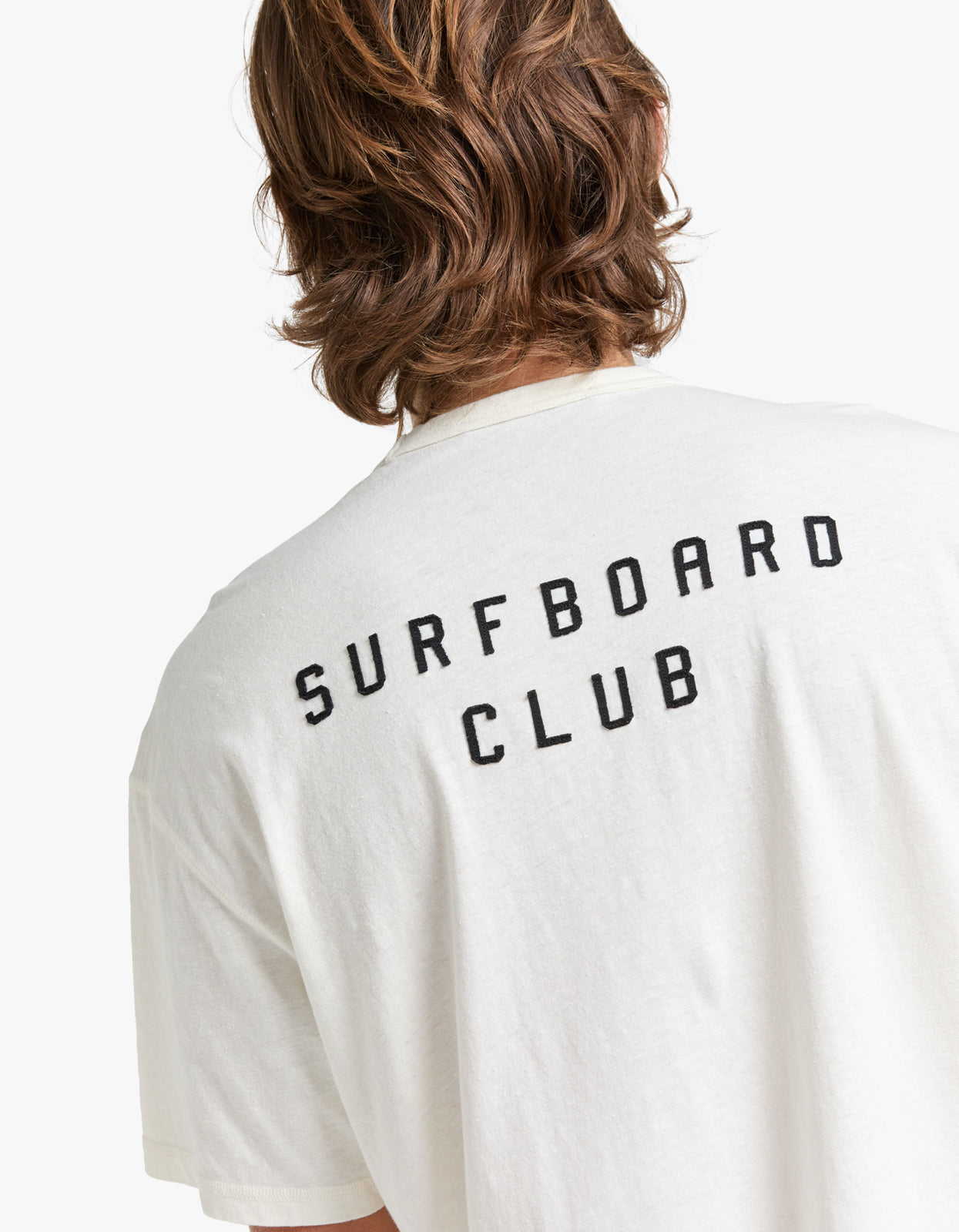 Patch Logo T Shirt - Old White