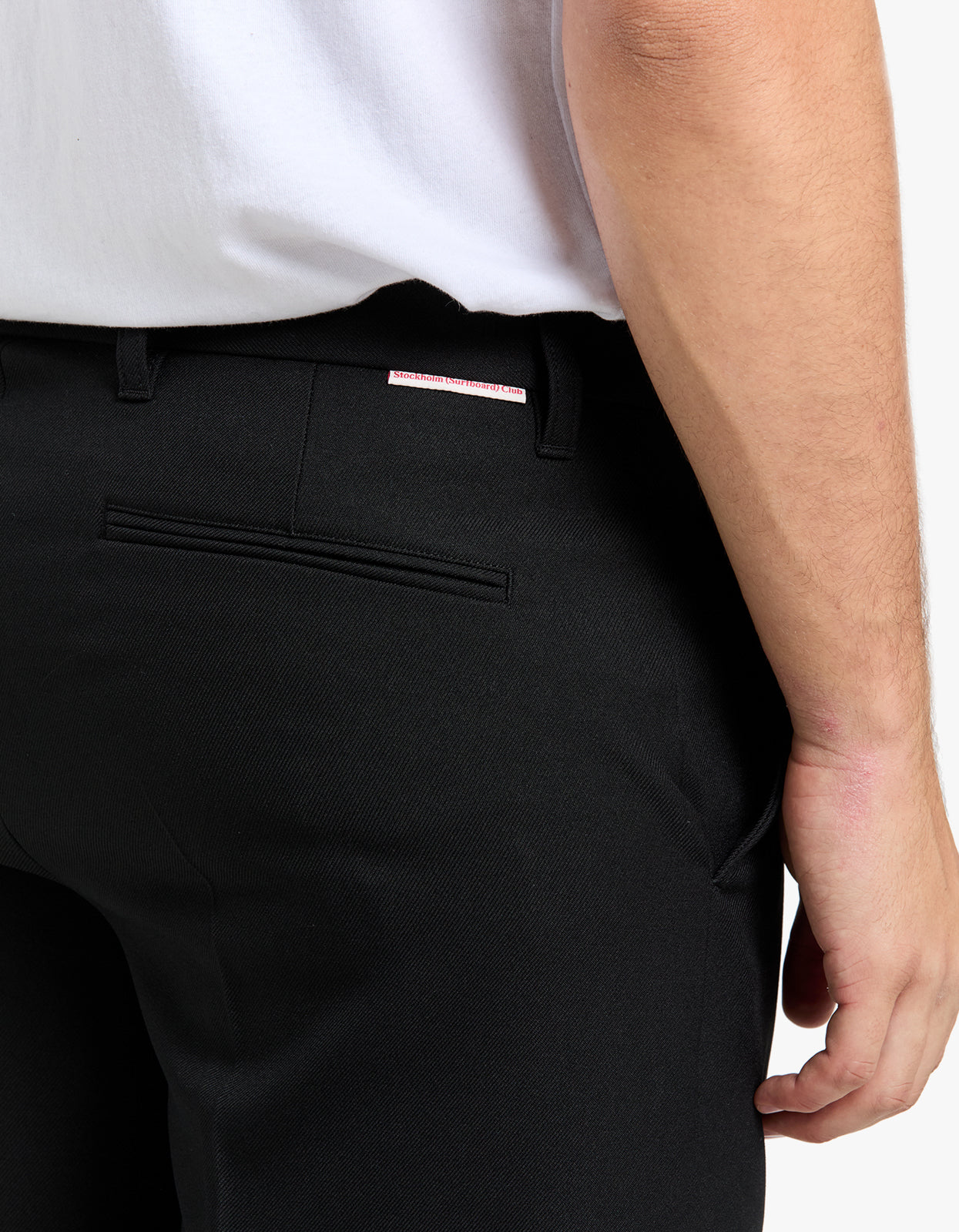 Tailored Bootcut Trousers - Black