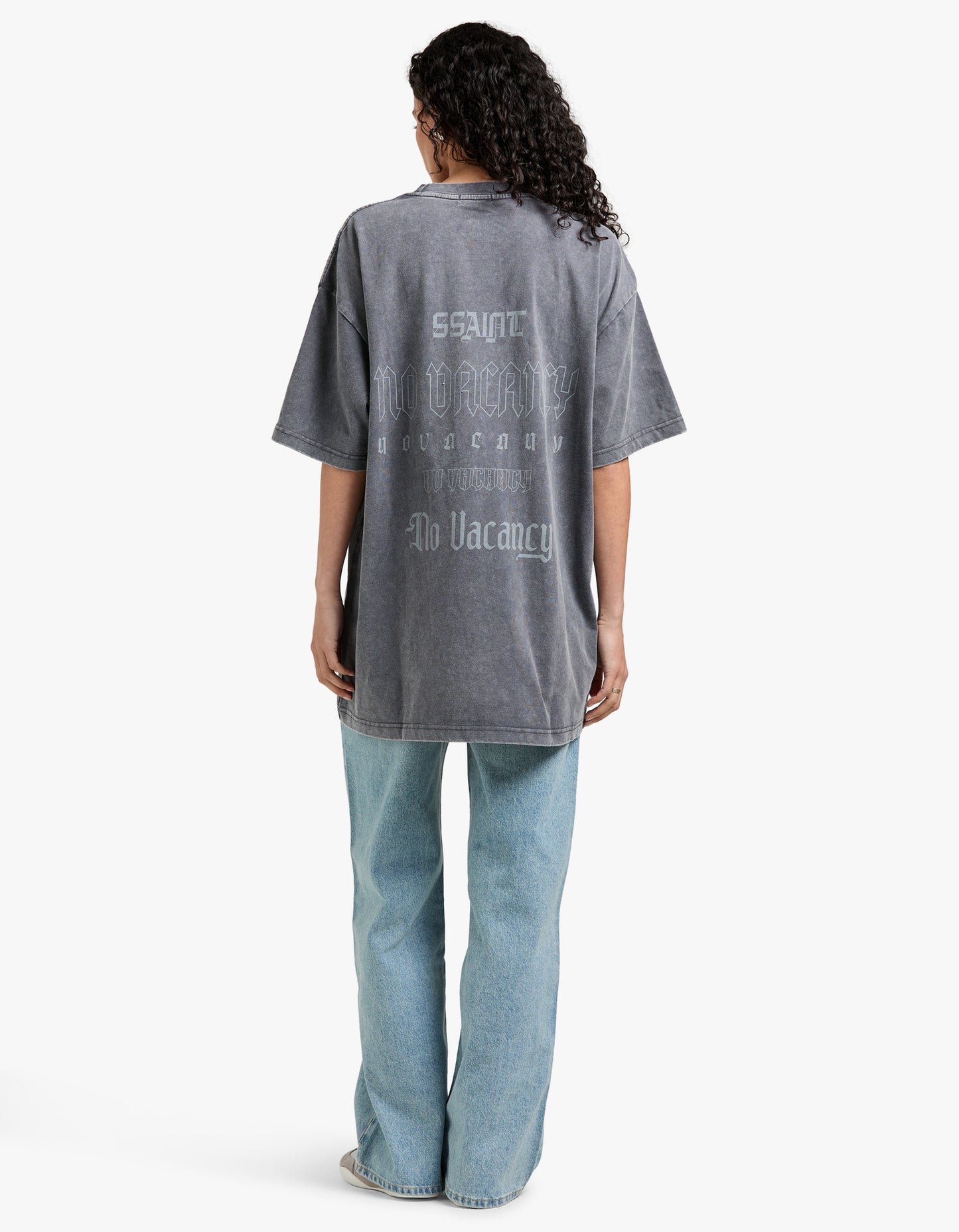 No Vacancy Tee - Acid Grey