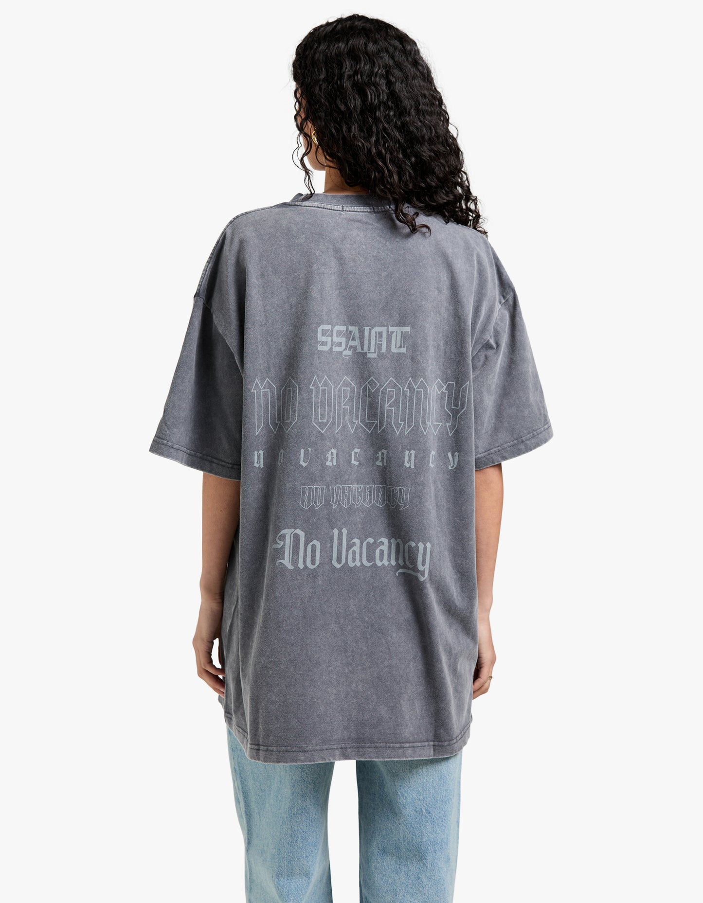 No Vacancy Tee - Acid Grey