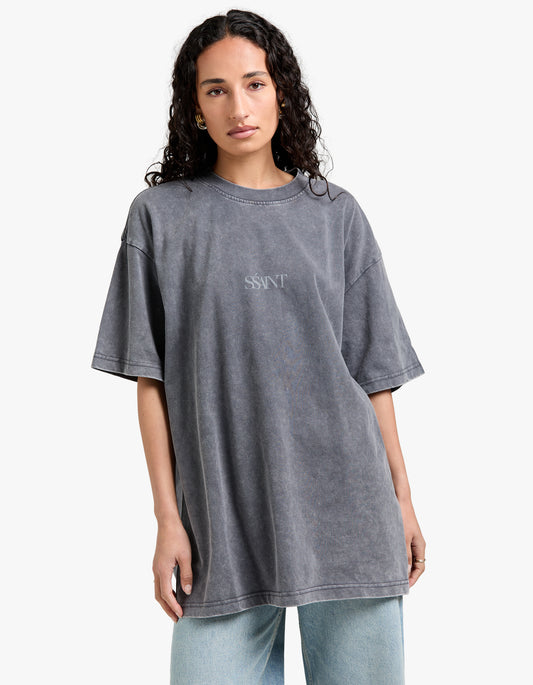 No Vacancy Tee - Acid Grey