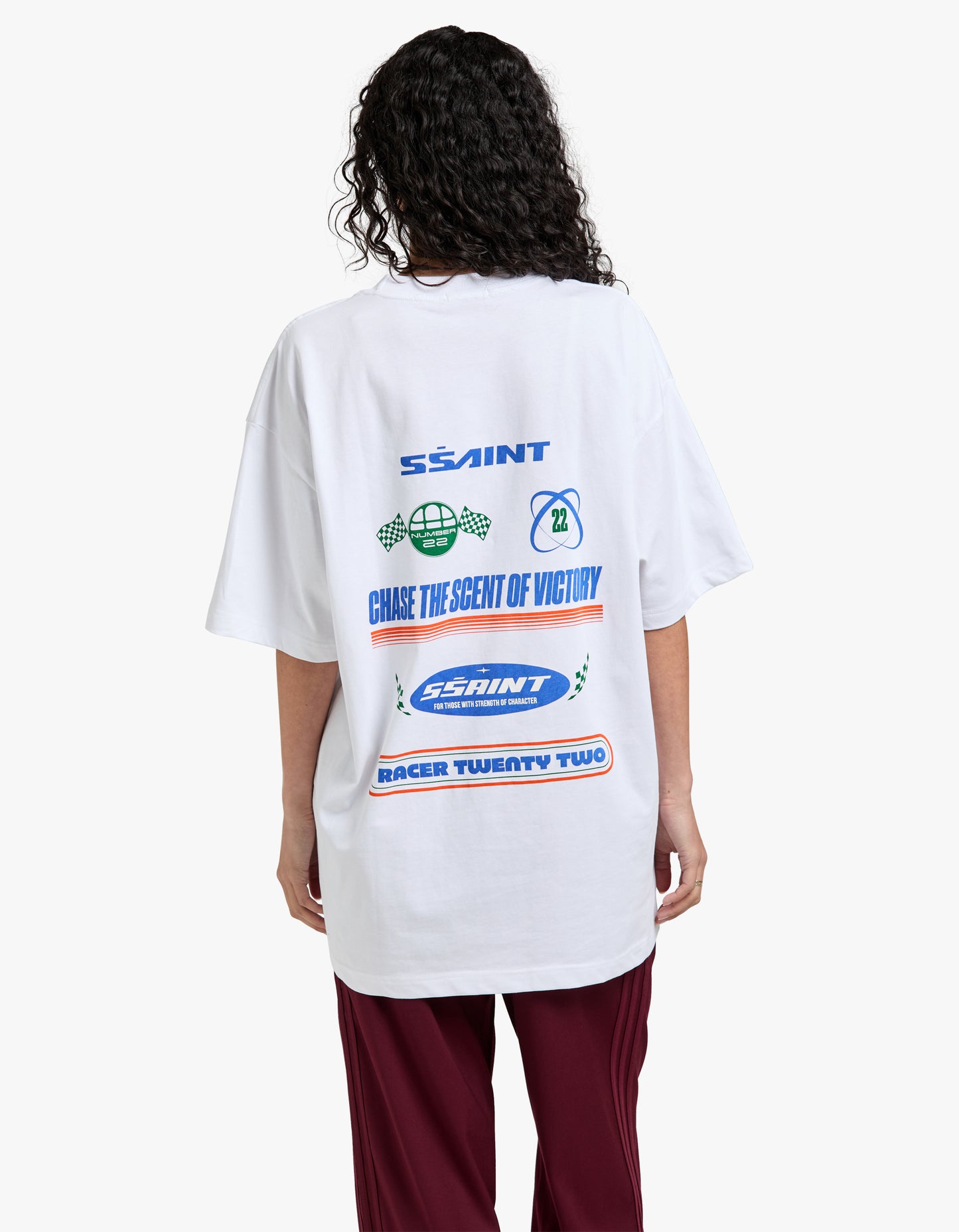 The Racer Tee - White