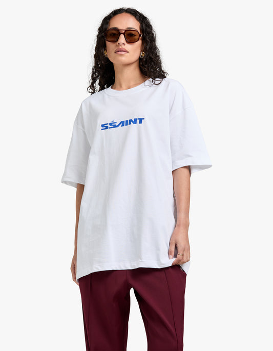 The Racer Tee - White