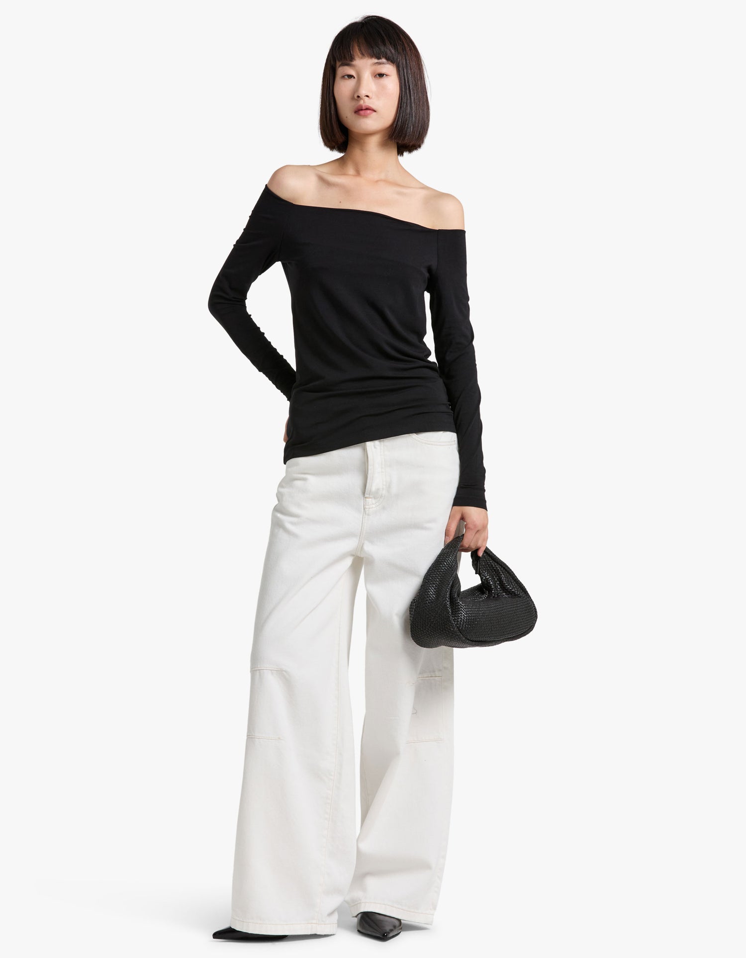 Samsoe and Samsoe Nana LS 265 - Black Womens - Tops - Shirts and Tops