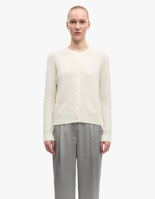 Nor Short Cardigan 7355 - Clear Cream