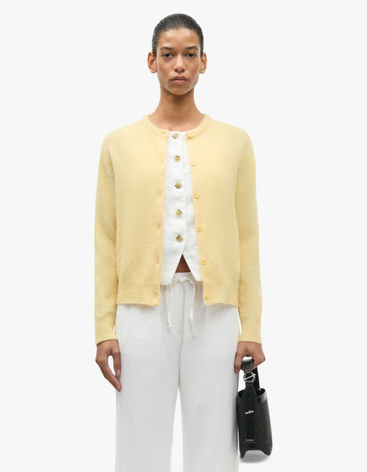 Nor Short Cardigan 7355 - Straw